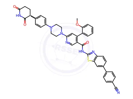Chemical structure of Sevabertinib Impurity 81