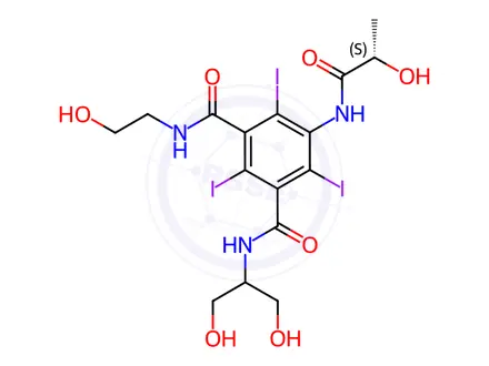 Chemical structure of Iopamidol EP Impurity J
