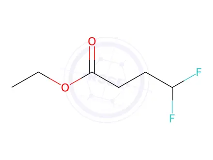Chemical structure of Butanoic acid, 4,4-difluoro-, ethyl ester