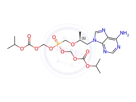 Chemical structure of Tenofovir Impurity H (Mixture of Diastereomers)