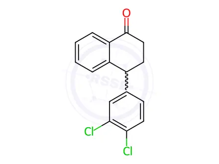 Chemical structure of Sertraline Impurity 23
