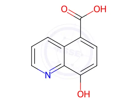 Chemical structure of 8-Hydroxyquinoline-5-carboxylic Acid