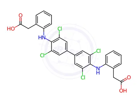 Chemical structure of Diclofenac Sodium Impurity 66