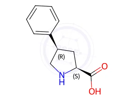 Chemical structure of Proline Impurity 63