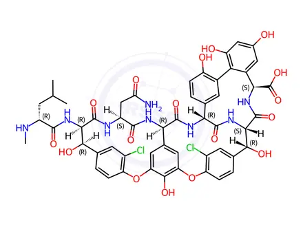 Chemical structure of Vancomycin EP Impurity C