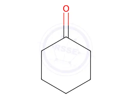 Chemical structure of Cyclohexanone