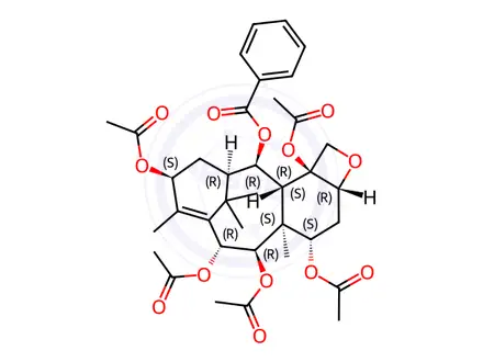 Chemical structure of Paclitaxel Impurity 124