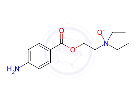 Chemical structure of Procaine Hydrochloride Impurity 10 (Procaine N-Oxide)