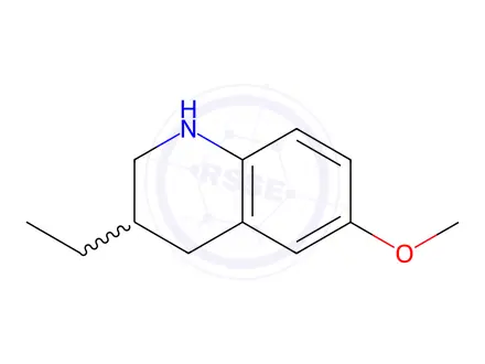 Chemical structure of 3-Ethyl-1,2,3,4-tetrahydro-6-methoxyquinoline