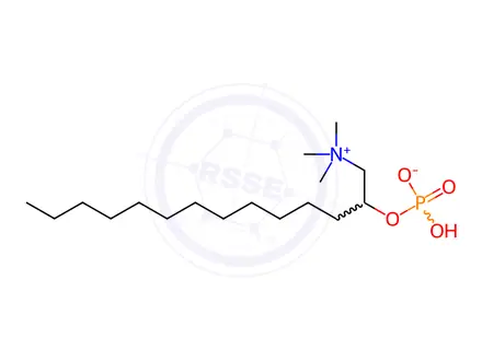 Chemical structure of n-Dodecyl-d25-phosphocholine