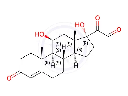 Chemical structure of Hydrocortisone EP Impurity G