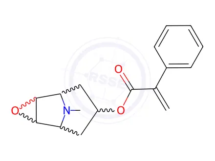 Chemical structure of Aposcopolamine Hydrochloride