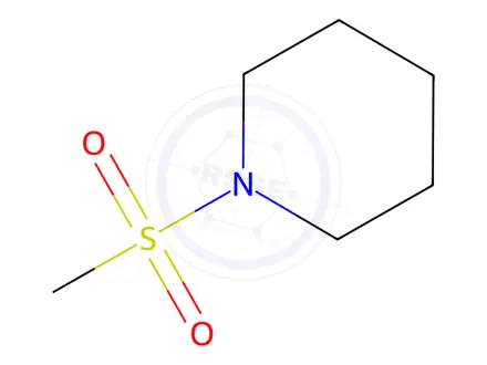 Chemical structure of 1-Methanesulfonylpiperidine