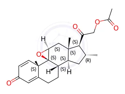 Chemical structure of Desoximetasone Impurity H