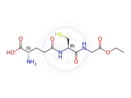 Chemical structure of Glutathione Impurity 13