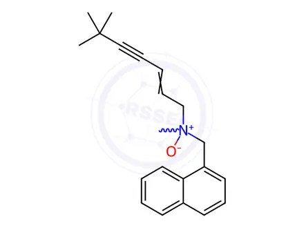 Chemical structure of Terbinafine N-oxide