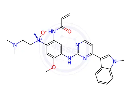 Chemical structure of AZD9291(Osimertinib) Impurity 13