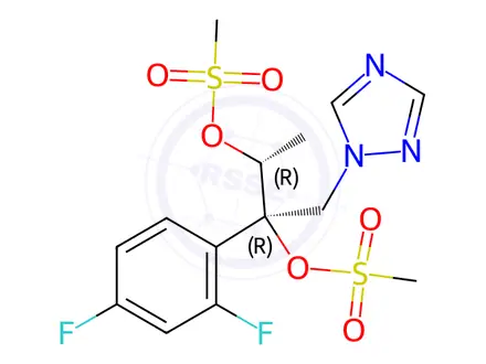 Chemical structure of Efinaconazole Impurity 30
