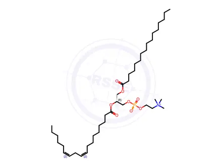 Chemical structure of Lecithin from Soybean