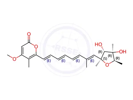 Chemical structure of Citreoviridin