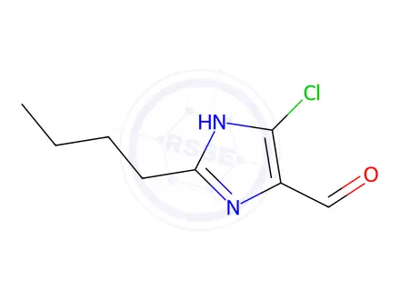 Chemical structure of Losartan potassium impurity A