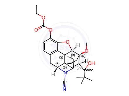 Chemical structure of Buprenorphine Impurity 13