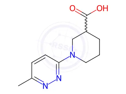 Chemical structure of 1-(6-Methylpyridazin-3-yl)piperidine-3-carboxylic acid