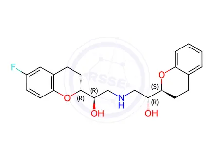 Chemical structure of Nebivolol Impurity 32