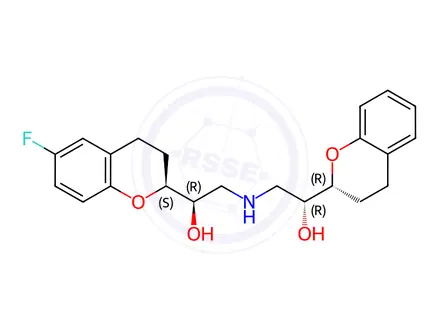 Chemical structure of Nebivolol EP Impurity A