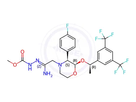 Chemical structure of Aprepitant Impurity 47