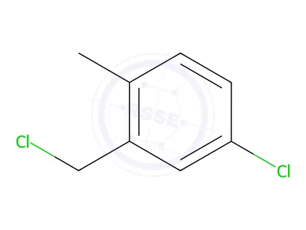 Chemical structure of 4-Chloro-2-(chloromethyl)-1-methyl-benzene