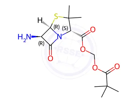 Chemical structure of Pivmecillinam EP Impurity A