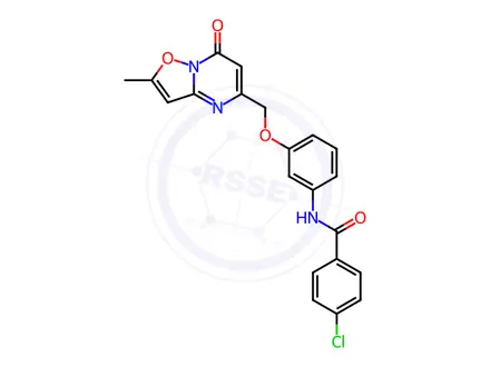 Chemical structure of Quinazoline Impurity 7