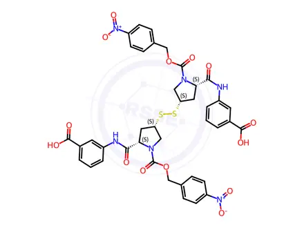 Chemical structure of Ertapenem Impurity 36