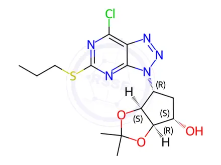 Chemical structure of Ticagrelor Impurity 35