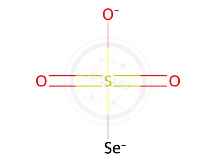 Chemical structure of Selenosulfuric Acid Dipotassium Salt, Technical Grade