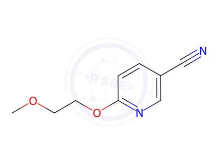 Chemical structure of 6-(2-Methoxyethoxy)pyridine-3-carbonitrile