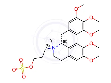 Chemical structure of Mivacurium Chloride Impurity 58