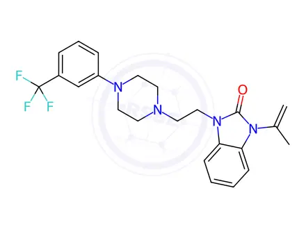Chemical structure of Flibanserin Impurity12