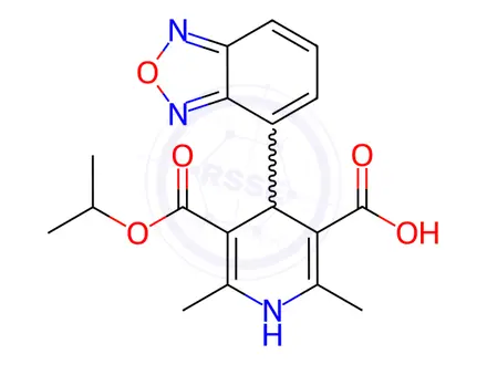Chemical structure of Isradipine Impurity 27