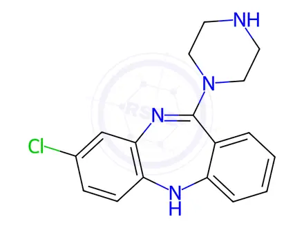 Chemical structure of Clozapine EP Impurity C