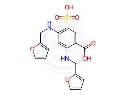 Chemical structure of Furosemide Impurity 13