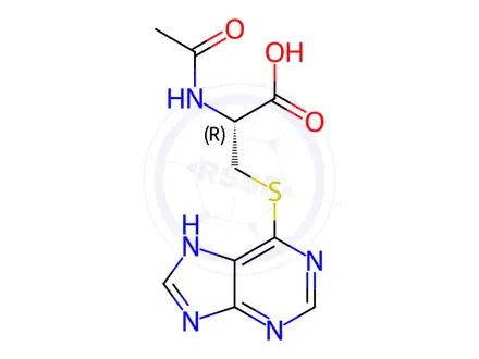 Chemical structure of Acetylcysteine Impurity 234
