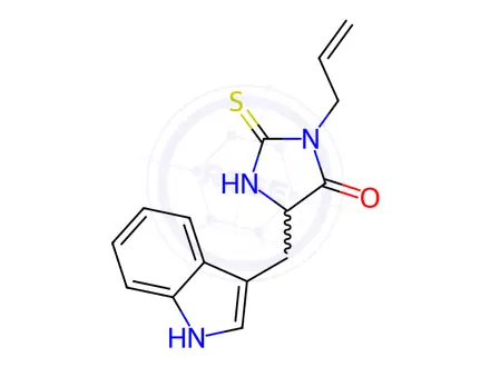 Chemical structure of Tryptophan Impurity 71