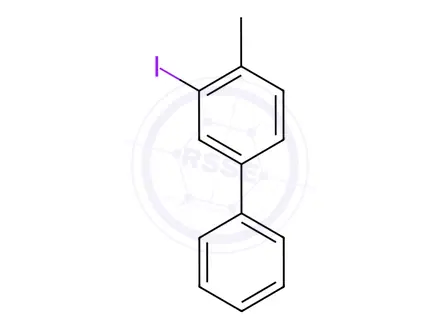 Chemical structure of 3-Iodo-4-methyl-1,1'-biphenyl