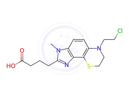 Chemical structure of Bendamustine Impurity 2