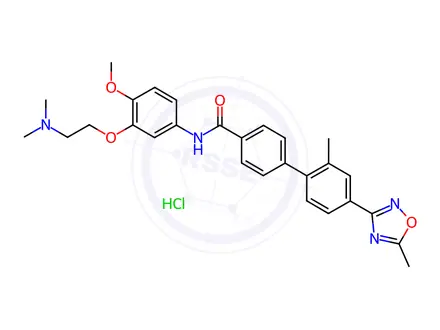 Chemical structure of SB 216641 Hydrochloride