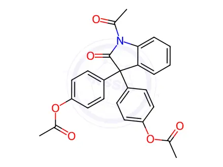 Chemical structure of Oxyphenisatin Diacetate Impurity 51