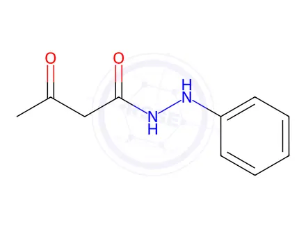 Chemical structure of Edaravone impurity PBH