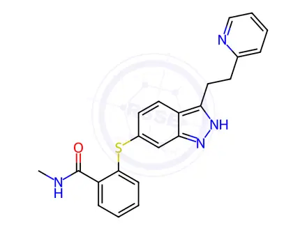 Chemical structure of Axitinib Impurity 9